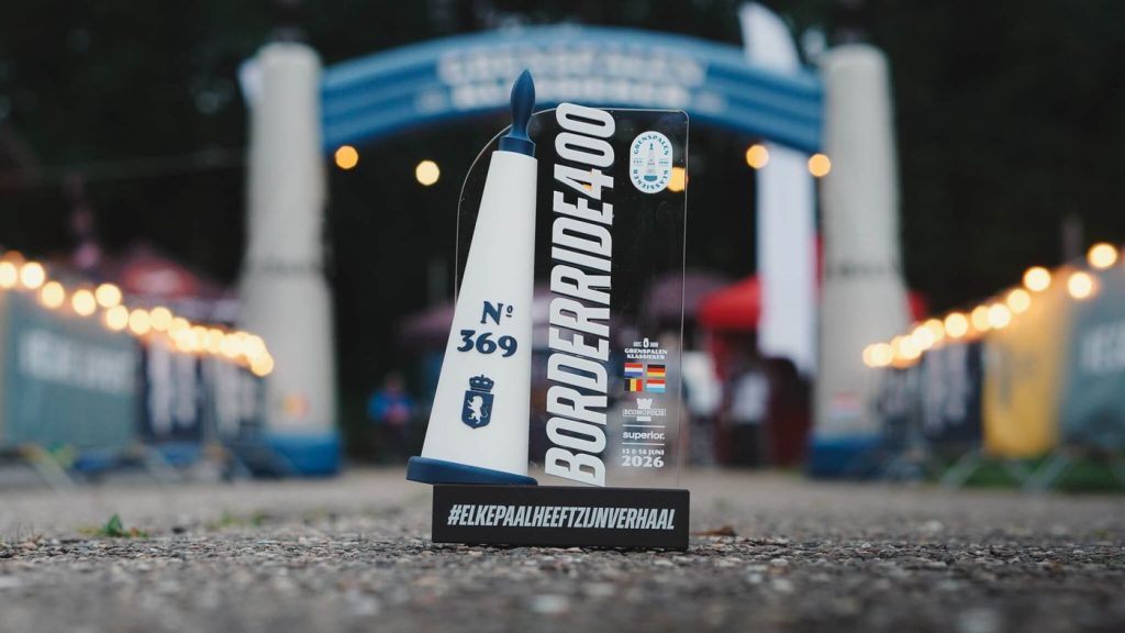 De Borderride400-trofee. Elke paal heeft zijn verhaal.